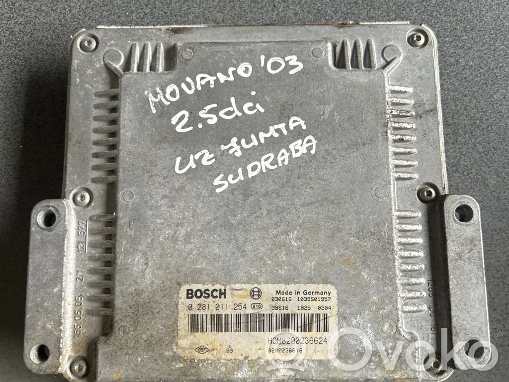 Opel Movano A Engine control unit/module 