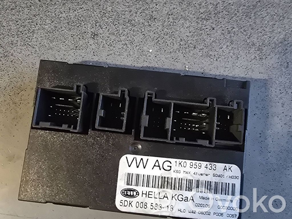 Volkswagen Caddy Module confort 