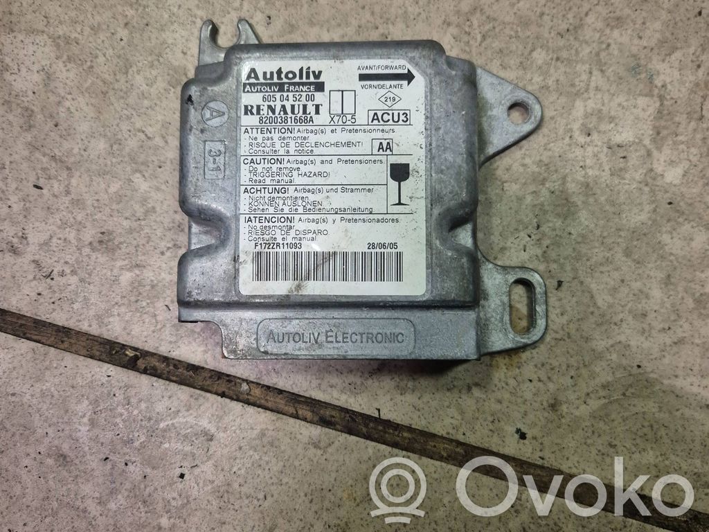 Renault Master II Airbag control unit/module 