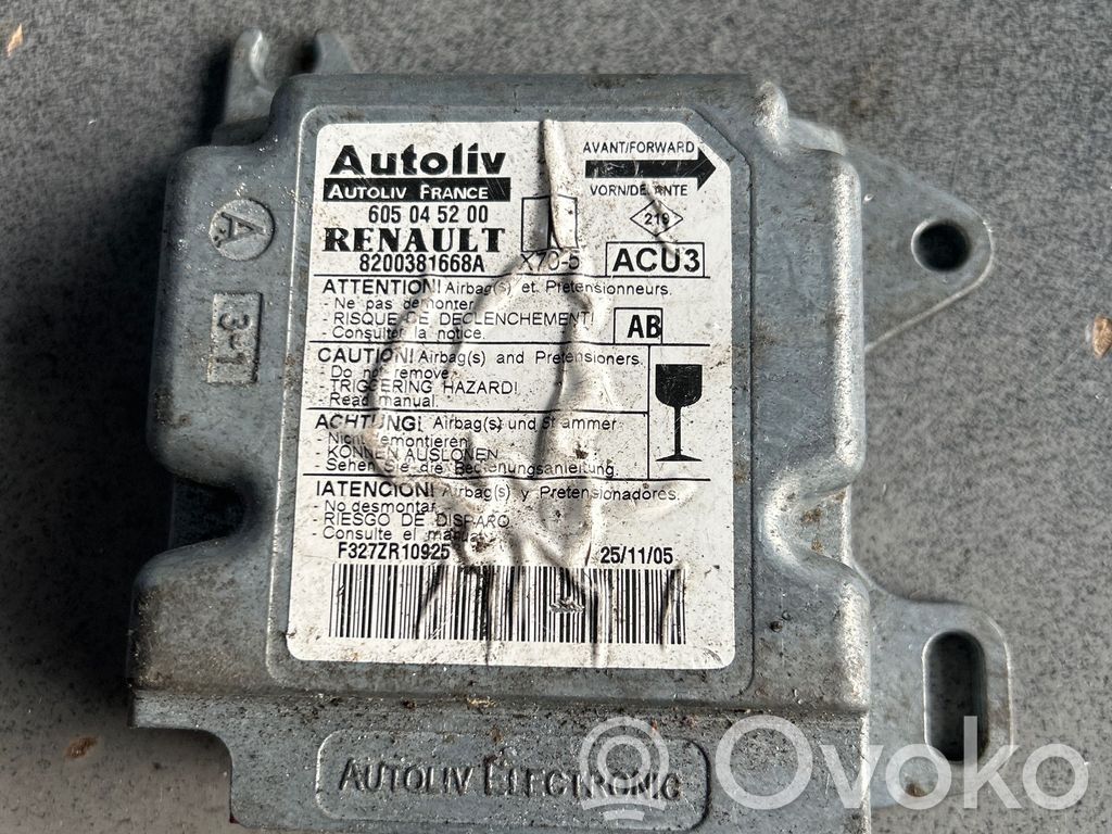 Renault Master II Airbag control unit/module 