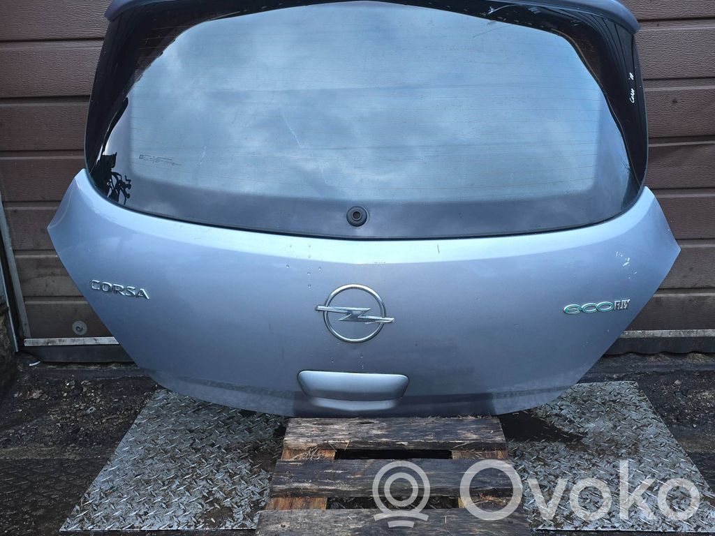 Opel Corsa D Tailgate/trunk/boot lid 