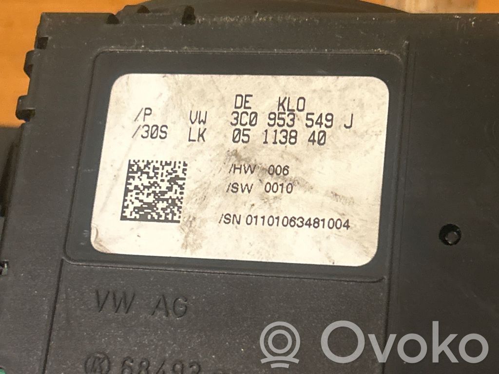 Manetka / Przełącznik kierunkowskazów wycieraczek   3C0953549J,01101063481004,3C0959653B,3C5953507,3C5953513A
