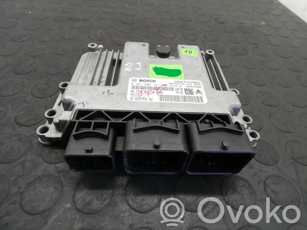 Citroen DS3 Unitate/modul de control motor 