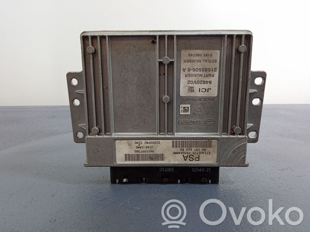 Peugeot 407 Engine control unit/module ECU 