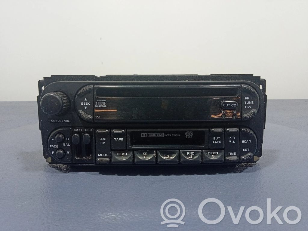 Dodge Grand Caravan Unidad delantera de radio/CD/DVD/GPS 
