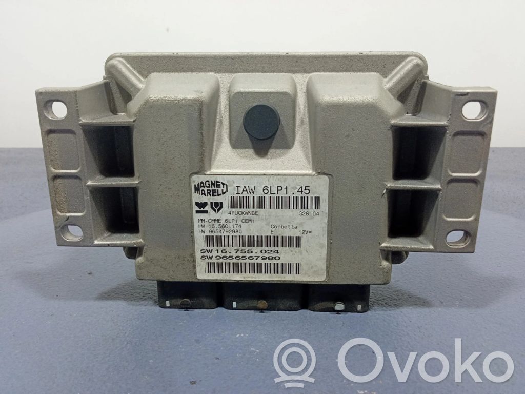 Peugeot 407 Engine control unit/module ECU 