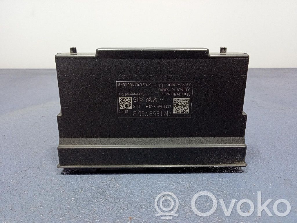 Porsche Panamera (970) Module de commande de siège 
