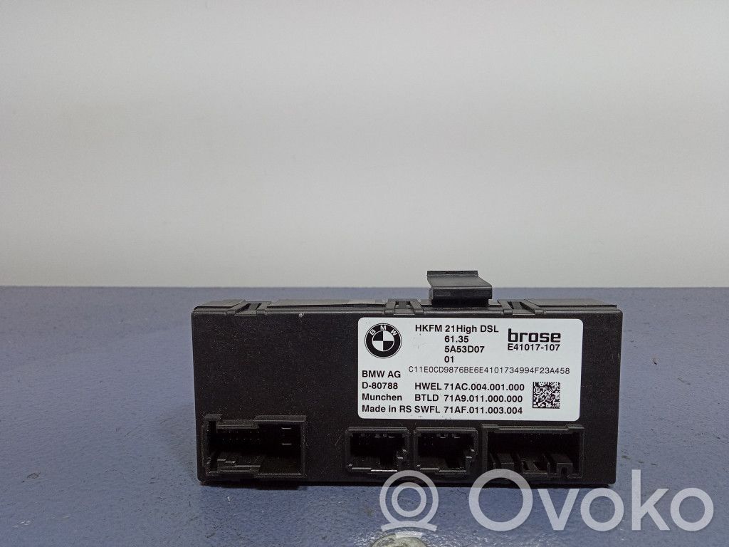 BMW iX Other control units/modules 