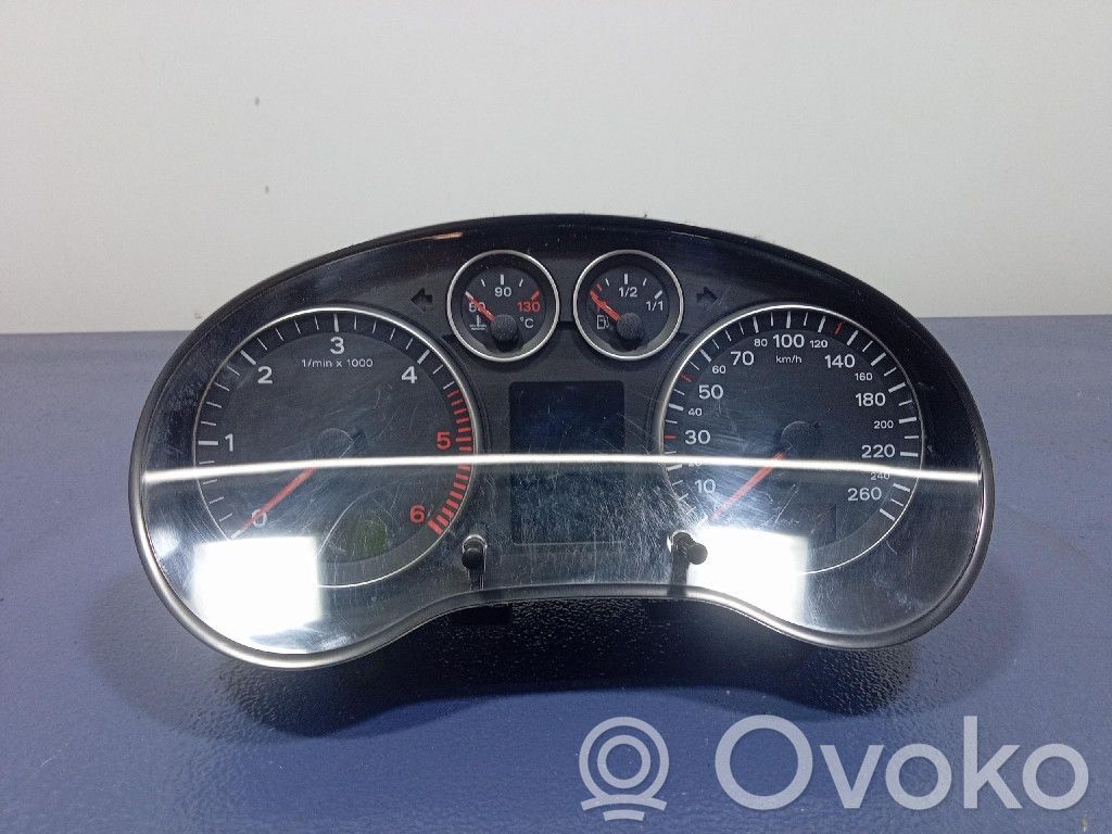 Audi A3 S3 A3 Sportback 8P Tachimetro (quadro strumenti) 