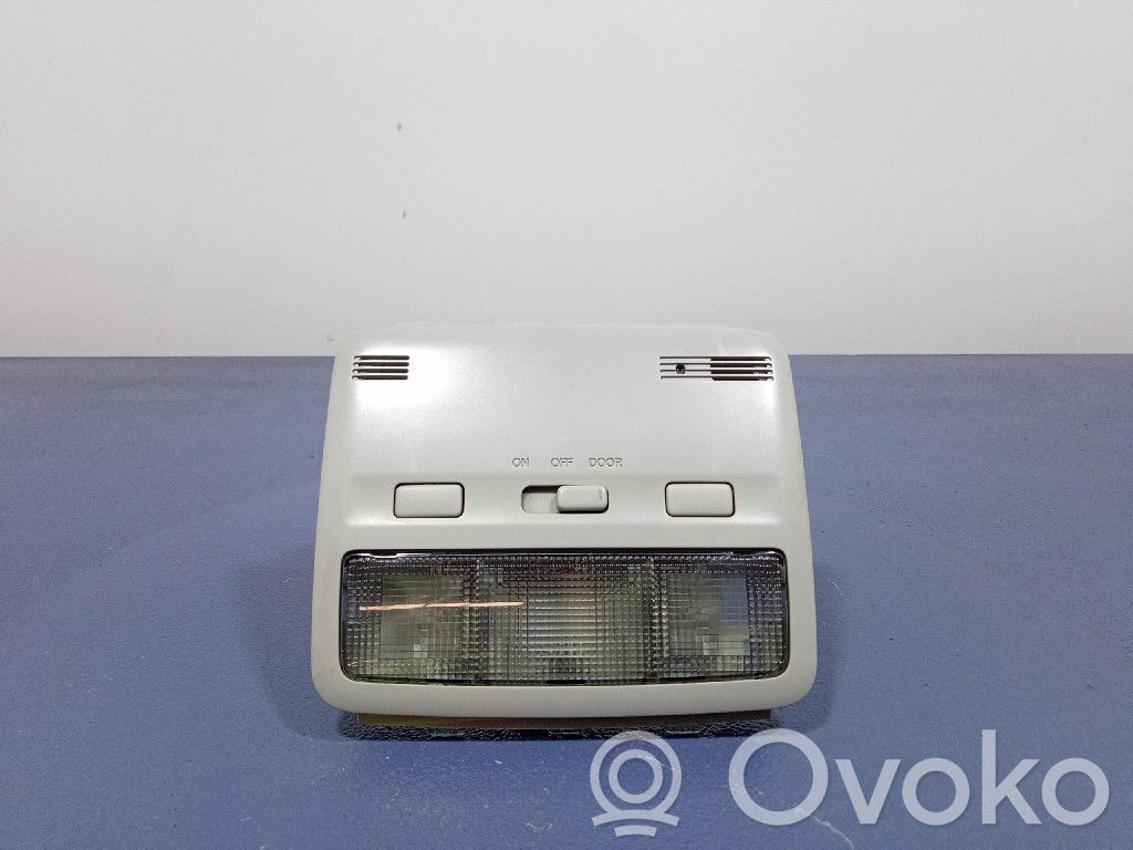 Toyota Corolla Verso E121 Éclairage de coffre