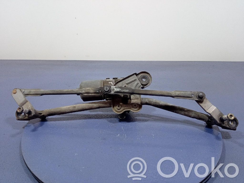 Jaguar X-Type Wischergestänge Wischermotor vorne 