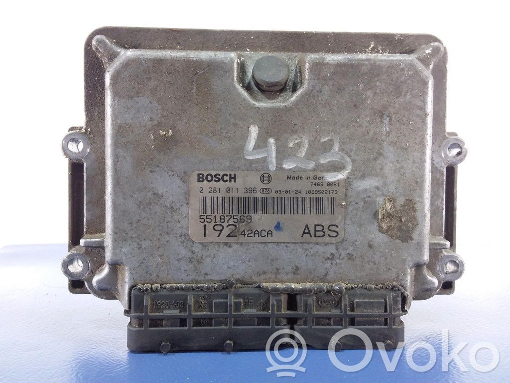 Engine control unit/module ECU   55187569,55187569