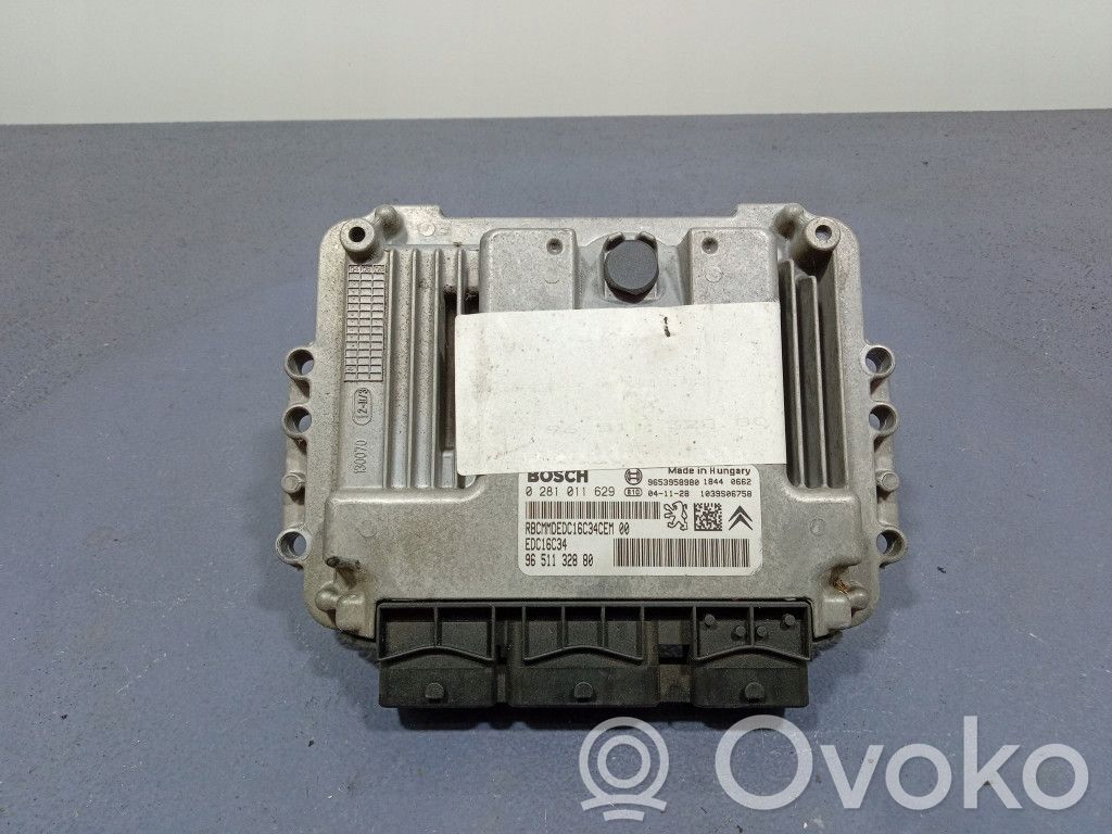 Engine control unit/module ECU   0281011629,0281011629