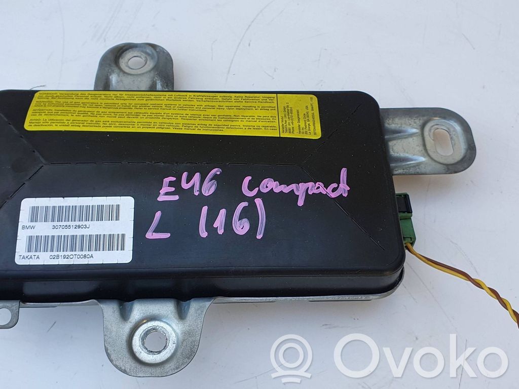BMW 3 E46 Front door airbag 