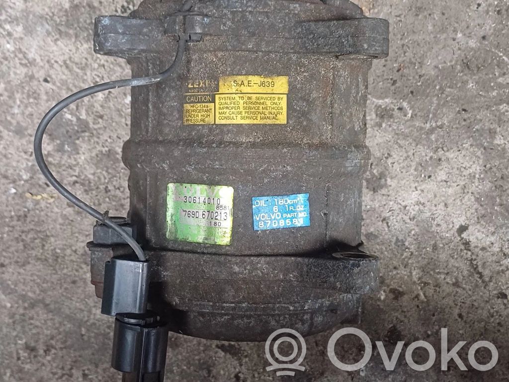Volvo S40, V40 Kompresor / Sprężarka klimatyzacji A/C 