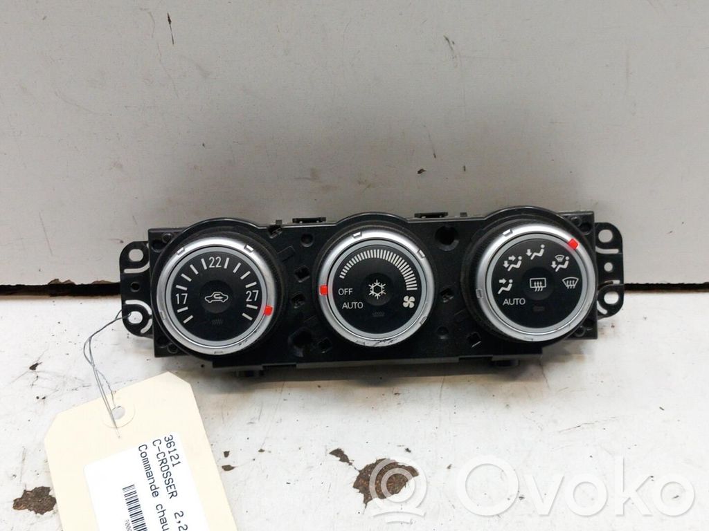 Citroen C-Crosser Climate control unit 