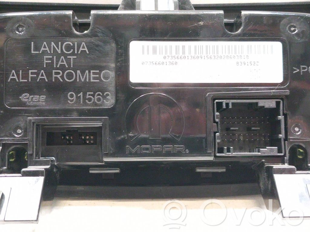 Fiat Tipo Climate control unit 