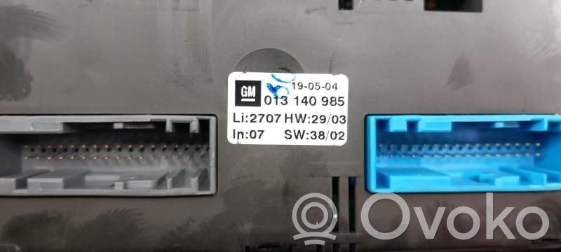 Opel Zafira A Panel klimatyzacji 