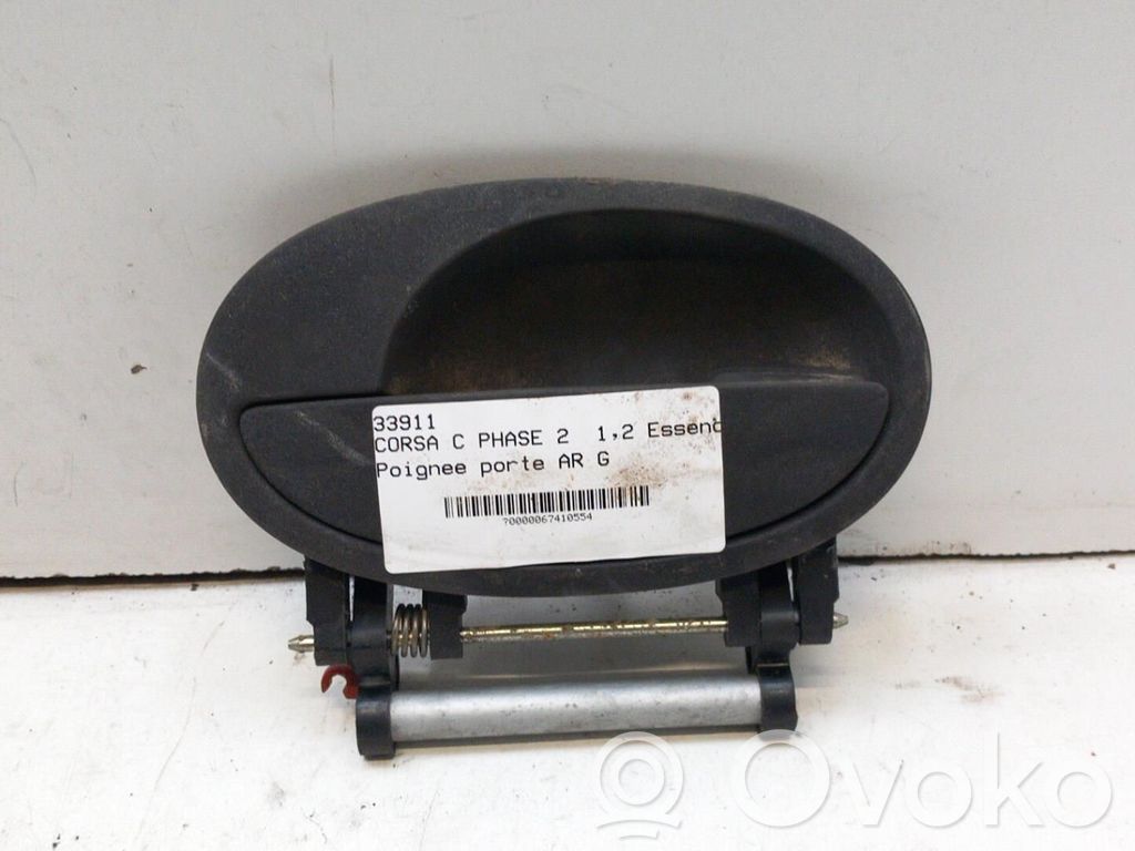 Opel Corsa C Manecilla externa puerta trasera 