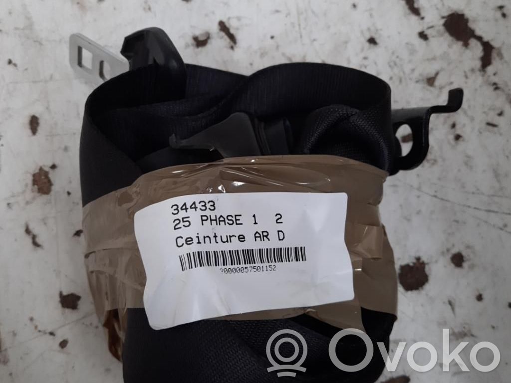 Rover 25 Pas bezpieczeństwa fotela tylnego 