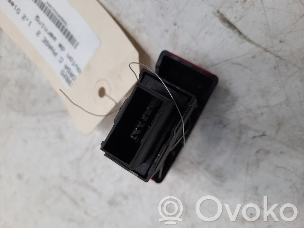 Opel Corsa C Hazard light switch 