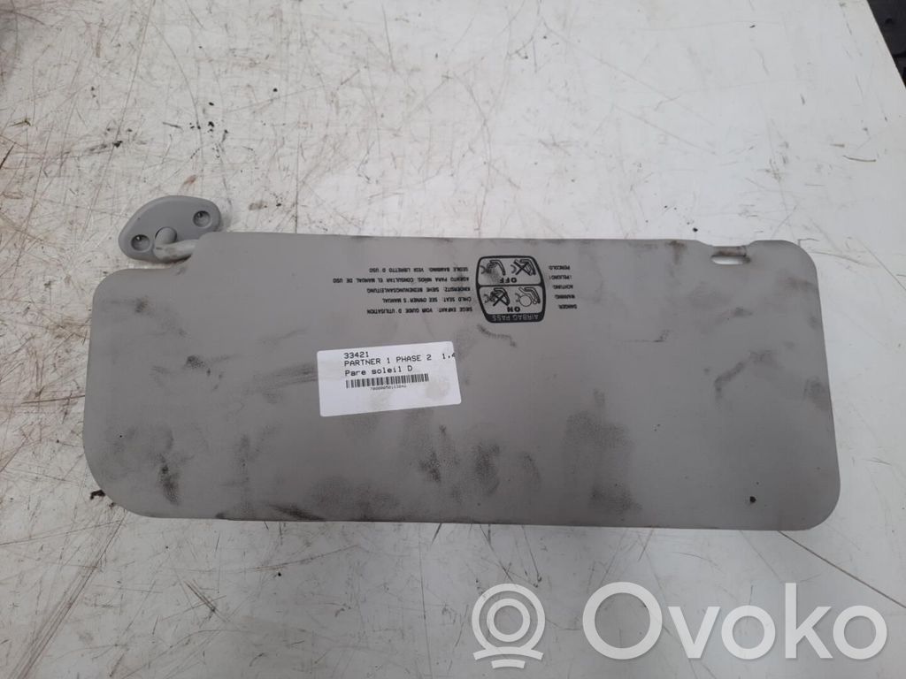 Peugeot Partner Sun visor 
