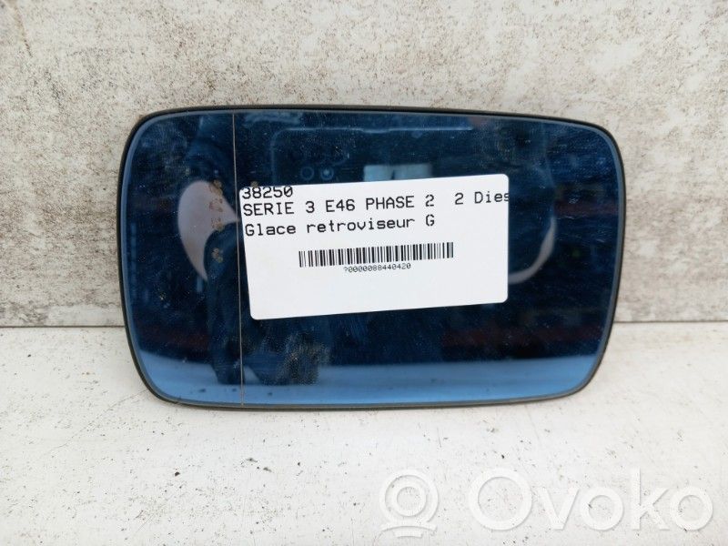 BMW 3 E46 Vidrio del espejo lateral 