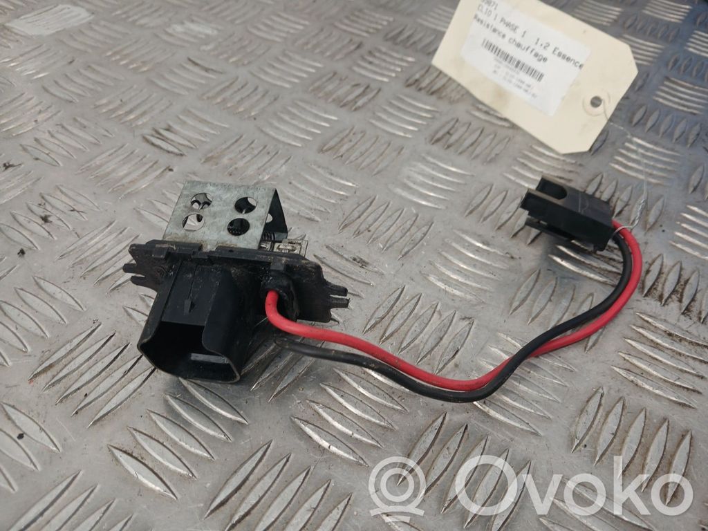 Renault Clio I Rezystor / Opornik dmuchawy nawiewu 