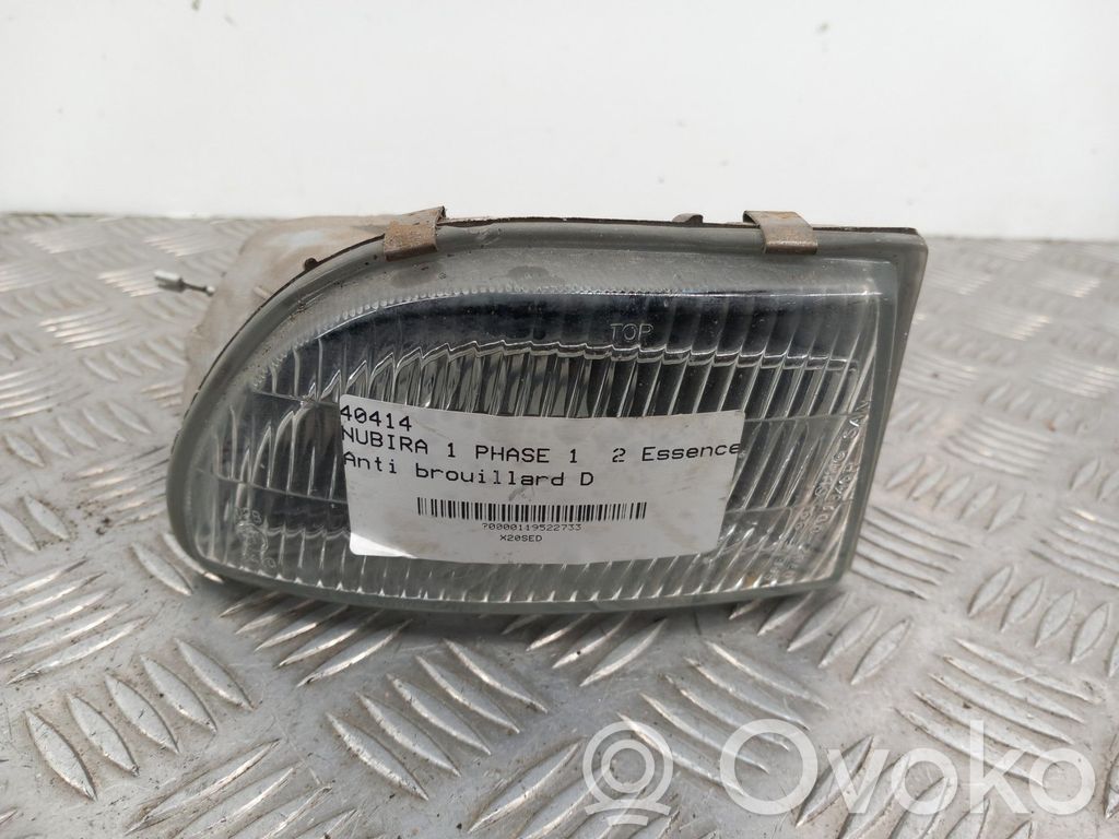 Luz de niebla delantera