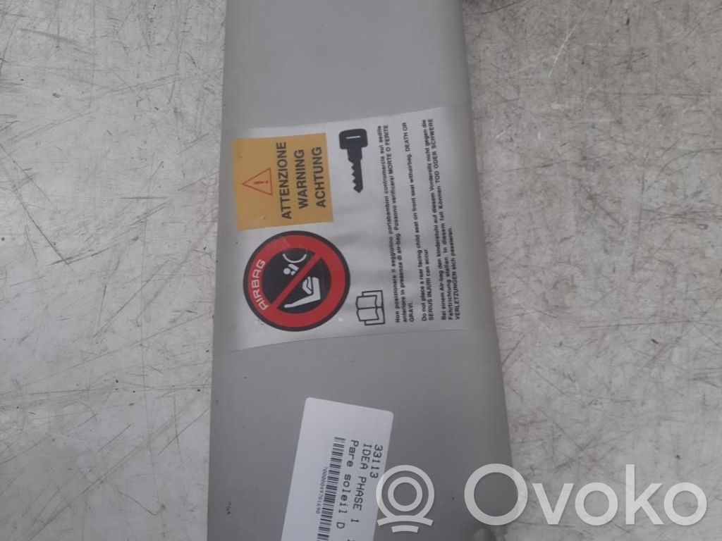 Fiat Idea Sun visor 