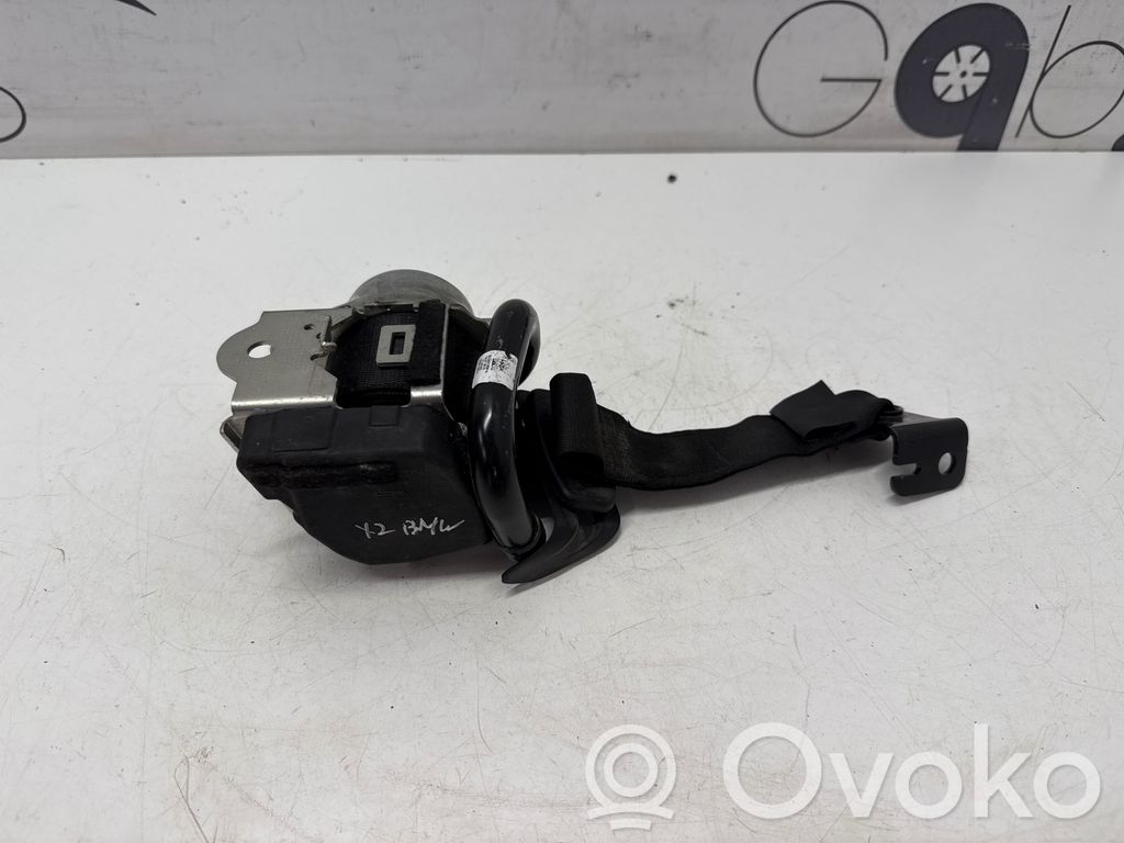 BMW X2 F39 Cinturón trasero 
