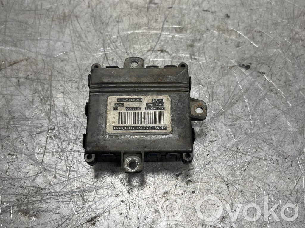 Unidad de control/módulo de los faros xenón   2831905,63361910,037199074
