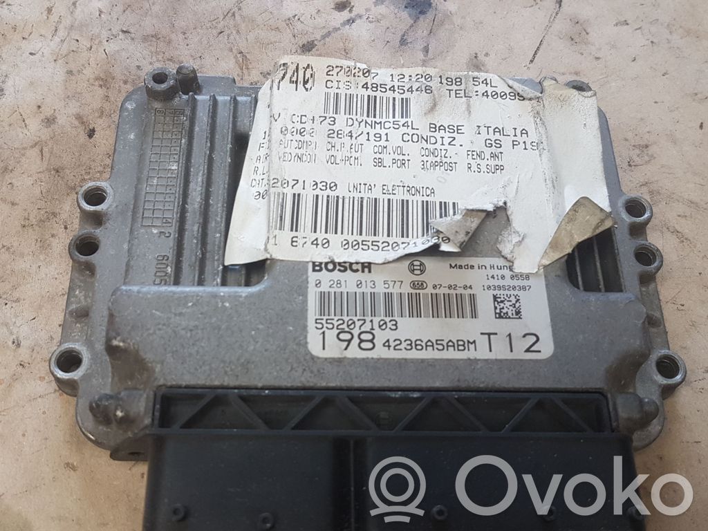 Fiat Bravo - Brava Engine control unit/module 