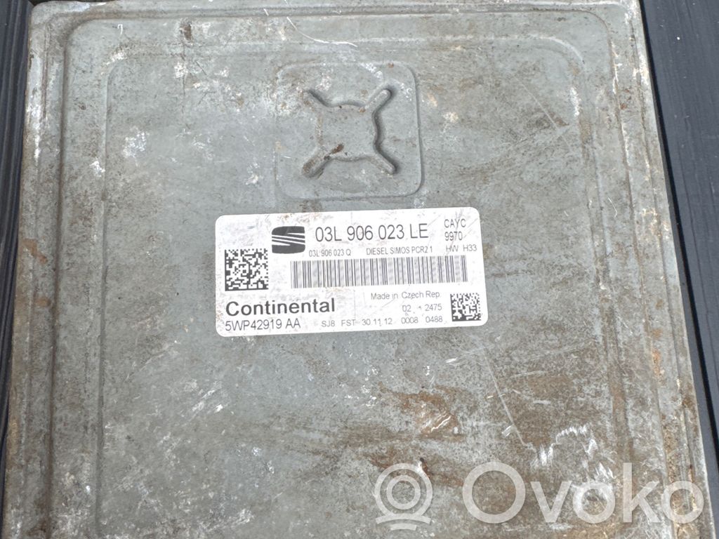 Engine control unit/module   03L906023LE,03L906023Q,5WP42919AA
