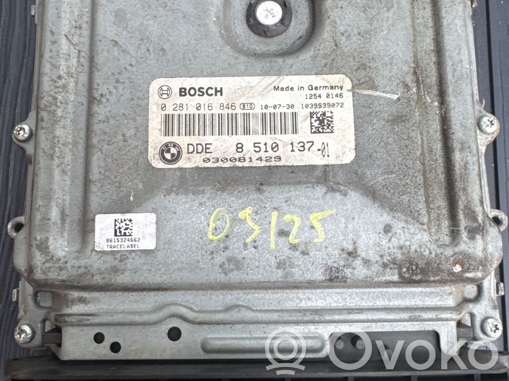 BMW 5 F10 F11 Engine control unit/module 