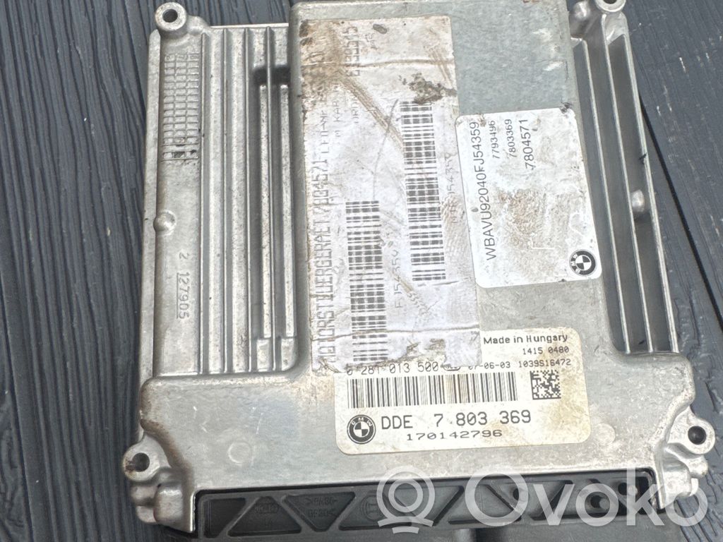 BMW 3 E90 E91 Engine control unit/module 