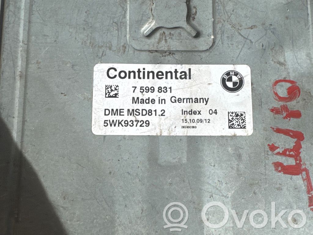 Engine control unit/module   7599831,5WK93729