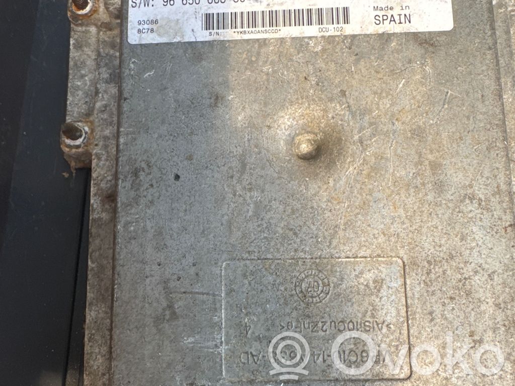 Peugeot Boxer Engine control unit/module 