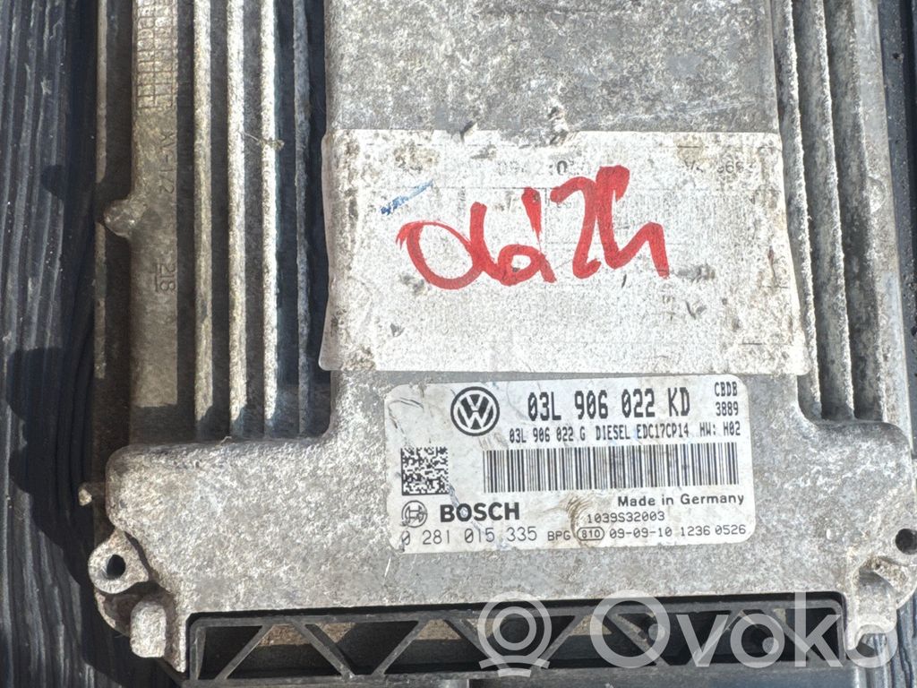 Volkswagen Scirocco Engine control unit/module 