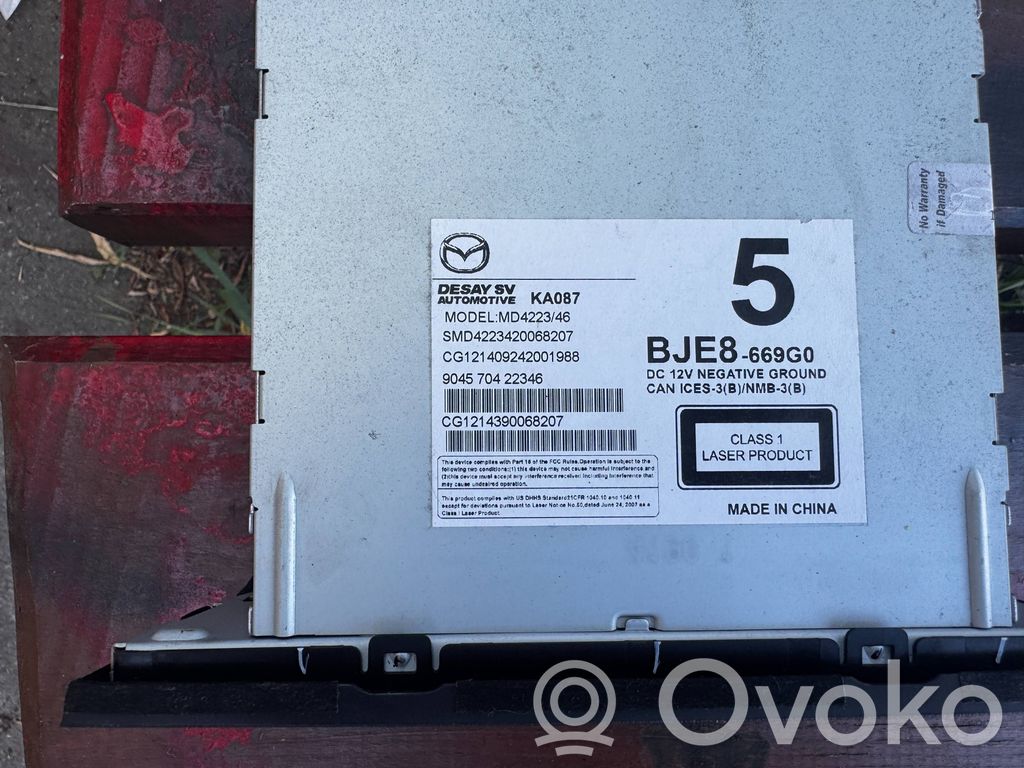 Mazda 3 III Navigacijos (GPS) CD/DVD skaitytuvas 