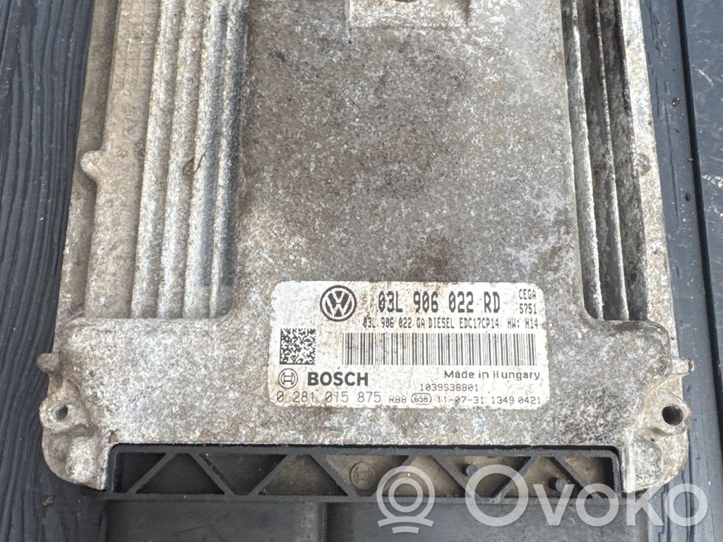 Skoda Octavia Mk2 (1Z) Engine control unit/module ECU 