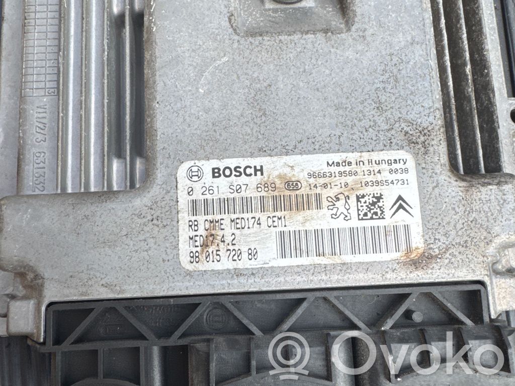 Peugeot 208 I Motorsteuergerät/-modul 