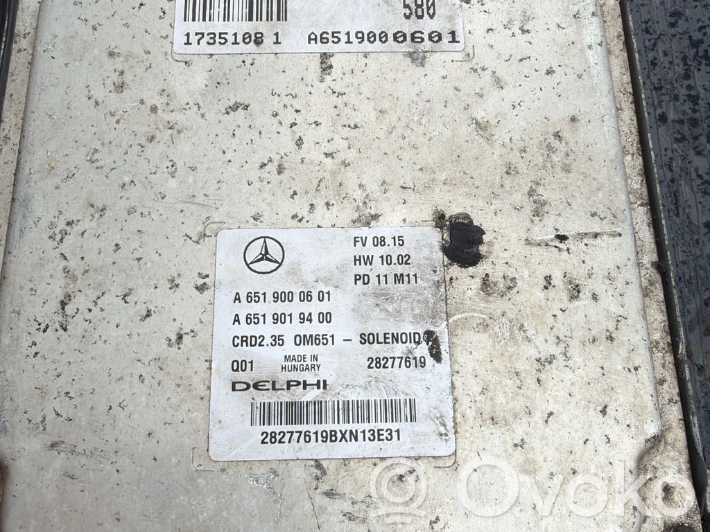 Mercedes-Benz Sprinter W906 Engine control unit/module 