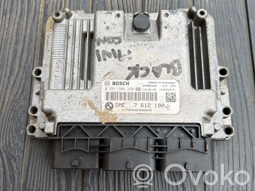 Mini One - Cooper Coupe R56 Engine control unit/module 