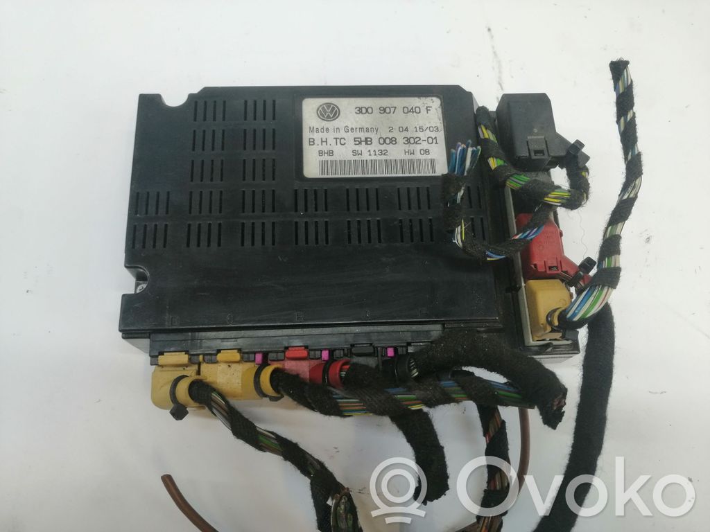 Volkswagen Phaeton Air conditioning/heating control unit 