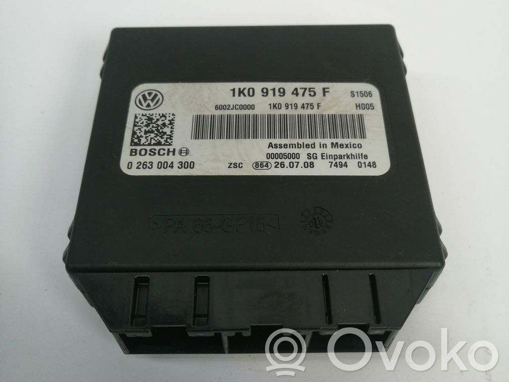 Volkswagen Scirocco Parking PDC control unit/module 