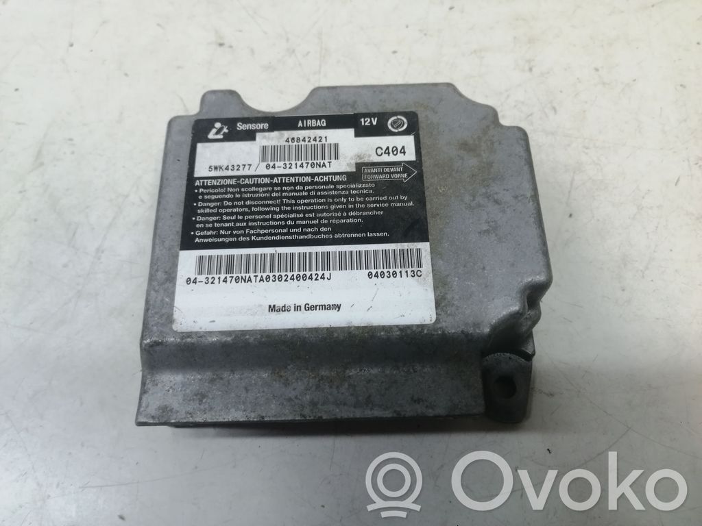 Fiat Bravo Airbag control unit/module 