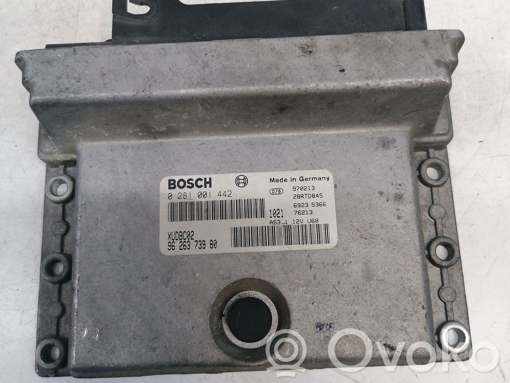 Peugeot 806 Engine control unit/module 