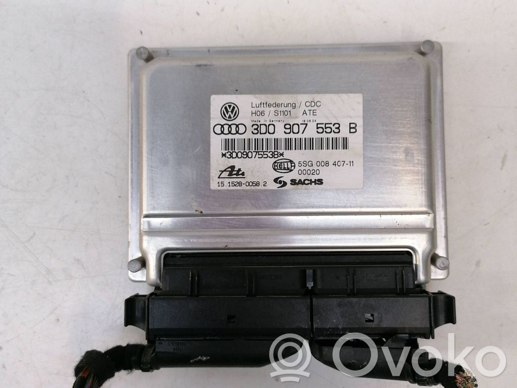 Volkswagen Phaeton Air suspension control unit module (rear) 