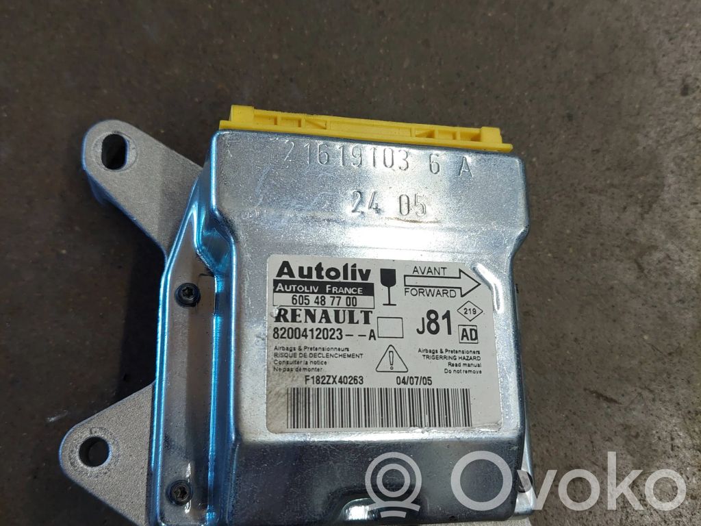 Renault Espace IV Unitate/modul de comandă airbaguri 